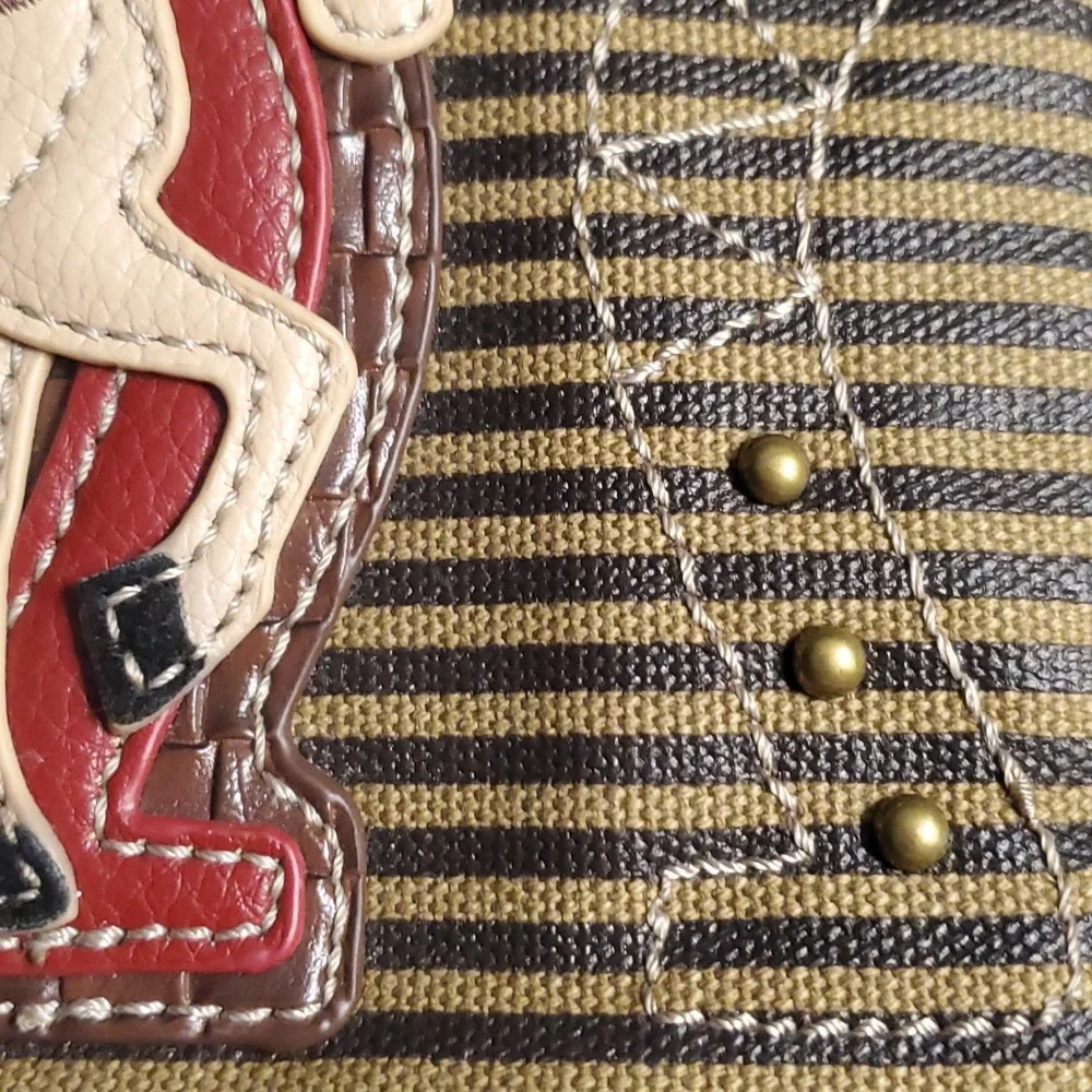 Chala Horse Fabric Mini Crossbody Purse - Picture 14 of 16